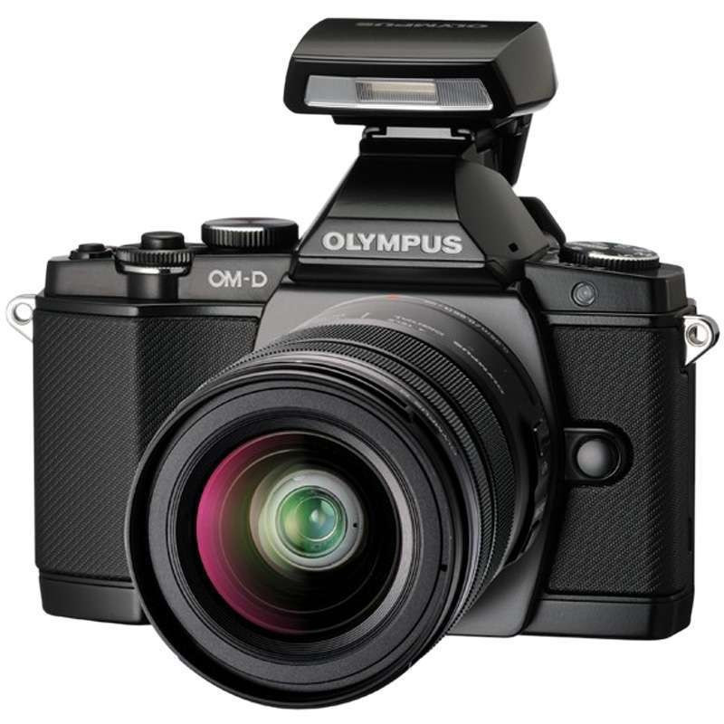 奥林巴斯(OLYMPUS) E-M5 微单相机 (12-50mm) 电动版 黑色