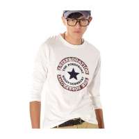 MR.ZERO零号男 经典印花男士长袖T恤 BFA0