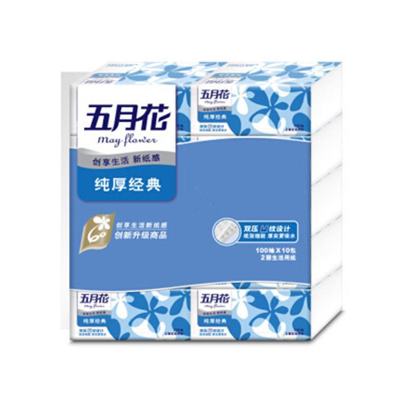 品牌介绍 Brand 五月花 永丰餘造纸股份有限公司前身為永丰商店,致力於农业经济產业,后以造纸為核心事业,发展横跨造纸业上中下游,目前以集团事业群经营机制发展。 永丰餘為台湾民营造纸业先驱,创立於1950 年。產品稳居国内造纸业之领导地位。永丰餘在造纸為本位下推展出多品项、多品类等之纸品,包含文化用纸、工业用纸、纸容器及家庭用纸等。 商品介绍 Product 主要成份:100%原生木浆 规格:2层*100抽/包*6包 保质期:三年 特殊双面压花 触感双倍细致 创新双面压花技术,纸张双倍细致 独特纤维配方