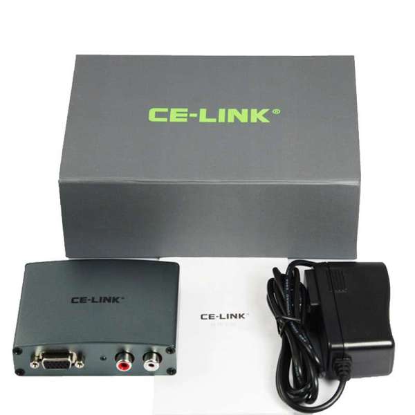 【CE-LINK线材】CE-LINK 2029 VGA转HDMI