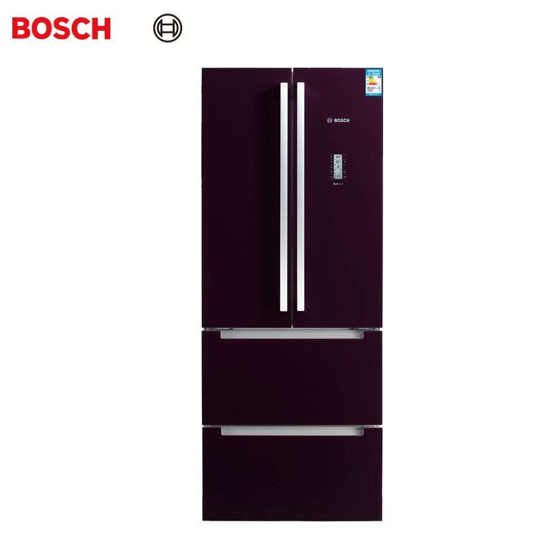 博世(Bosch) BCD-401W(KMF40S50TI) 401升 多门冰箱(黑加仑紫色)