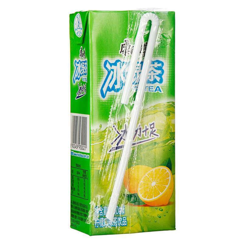 康师傅 冰绿茶250ml*24盒 整箱 茶饮料