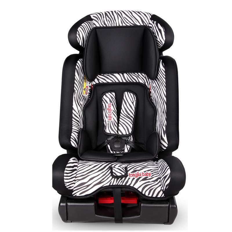 【苏宁自营】童佳贝贝(tongjiababy) 汽车儿童安全座椅 TJ801（0-4岁）斑马纹