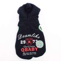 Q-BABYQ-BABY 嘻哈<em>戴帽马甲</em> 狗狗休闲服 狗