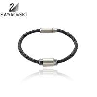 SWAROVSKI 施华洛世奇 男士皮革手链10851
