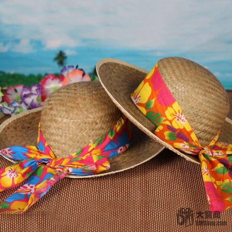 太阳帽遮阳帽编织帽子-jb00025