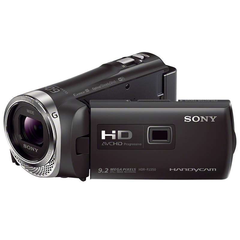 索尼(SONY) HDR-PJ350E 数码摄像机 黑色