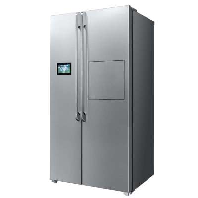 美的(midea) bcd-620wkdv 620升 对开门冰箱(炫彩钢)