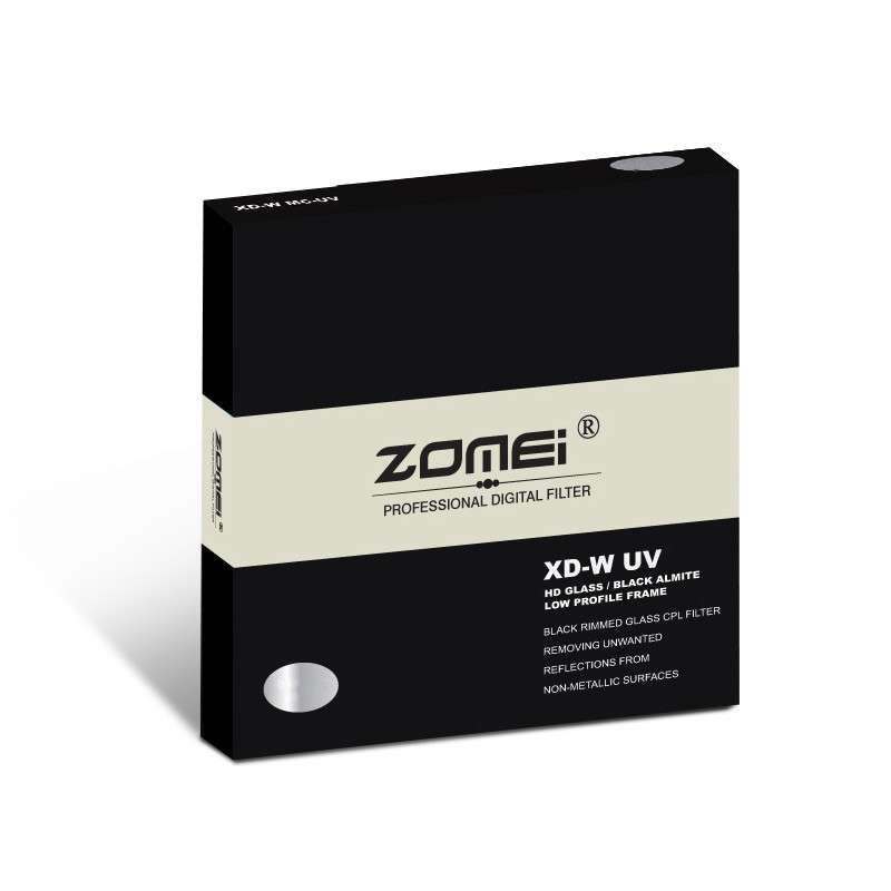 ZOMEI 52MM 轻薄型 HD高清UV 加强三防镀膜滤镜
