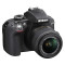 尼康(Nikon） D3300（AF-S DX 18-55mm f/3.5-5.6G VR II 防抖镜头）数码单反相机 套机黑