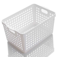 日本进口 inomata 收纳篮4件套 塑料收纳筐置物筐 货物收纳篮 白色【报价大全、价格、商铺】-苏宁易购开放平台