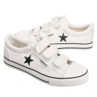 回力 男鞋女鞋搭扣魔术贴帆布鞋情侣鞋 WXY-5