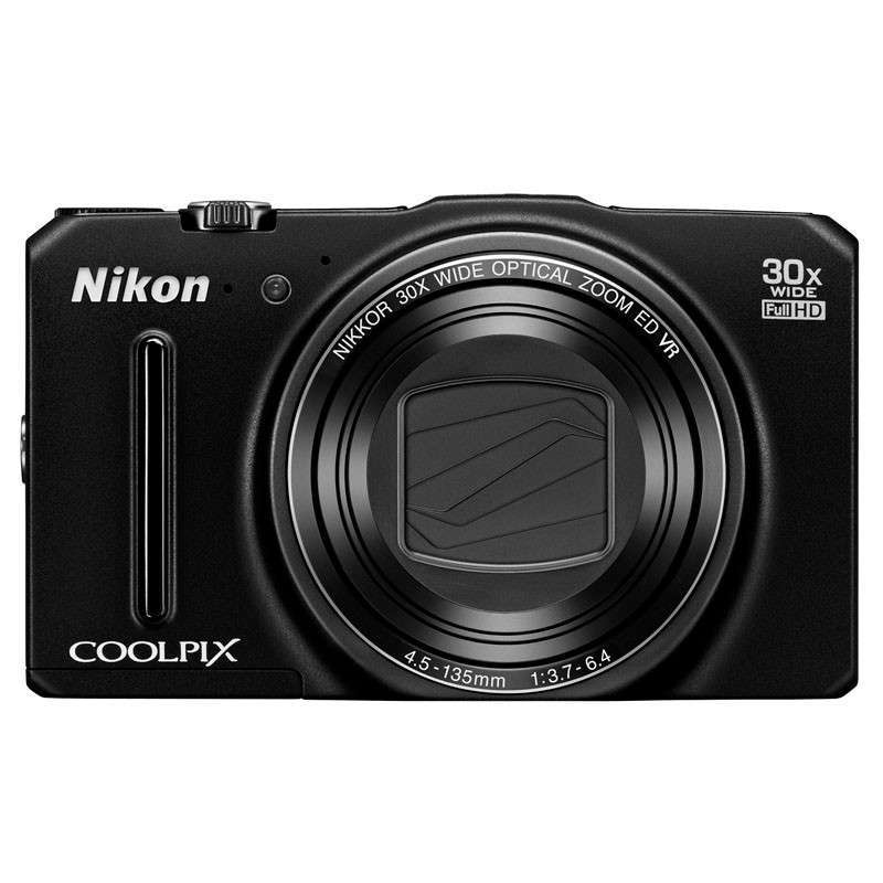 尼康(Nikon) COOLPIX S9700s 数码相机 黑色