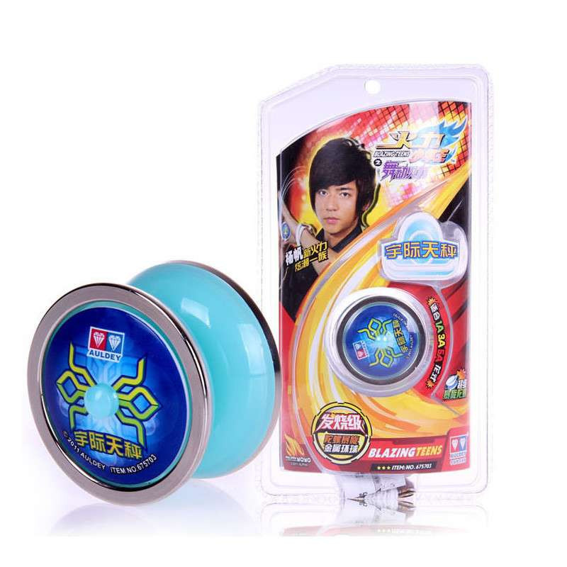 正版奥迪双钻火力少年王4舞动火力悠悠球溜溜