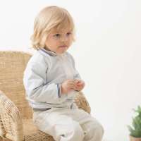 marcjanie 马克珍妮 2014春装新款 宝宝两面穿