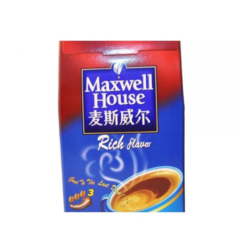 麦斯威尔咖啡三合一特浓条装13g*10
