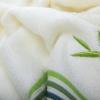 洁丽雅(grace)毛巾家纺竹浆纤维舒适柔软吸水面巾110g 76*34CM 绿色 76*34CM
