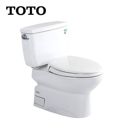 toto卫浴马桶坐便器智洁加长喷射虹吸分体坐便器cw764