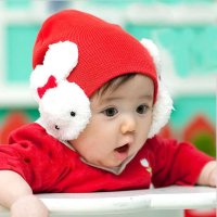 2015新款春秋婴儿帽子 宝宝毛线薄款套头帽热