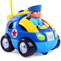 贝恩施儿童卡通QQ遥控汽车玩具 男孩方向盘小