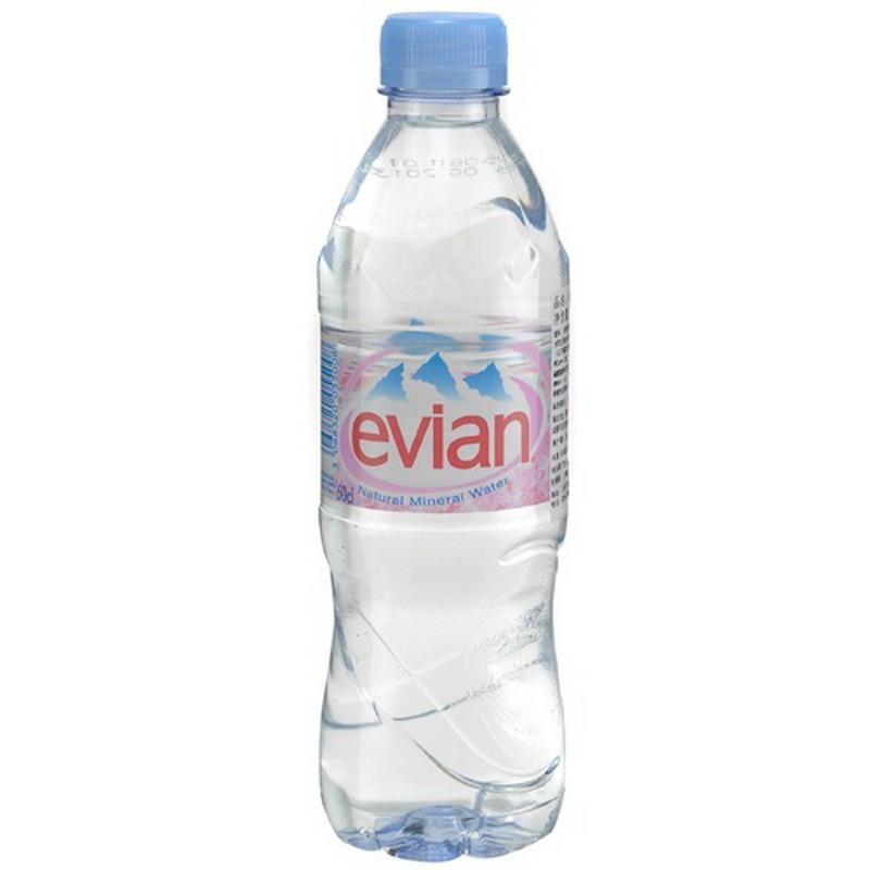 中粮我买网 EVIAN依云天然矿泉水500ML 法国