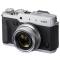 富士(FUJIFILM) X30 高端紧凑型数码相机 银色