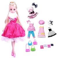 儿童玩具 洋芭比娃娃梦幻衣橱套装大礼盒 公主