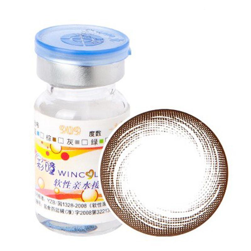 【上海爱镜眼镜专卖店】海昌彩瞳自然彩色隐形眼镜 -苏宁易购