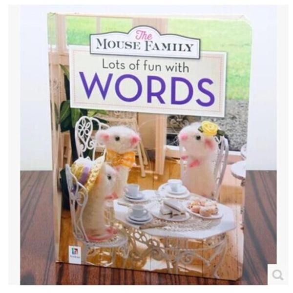 【袋鼠宝宝益智玩具】Mouse family 英文原版绘