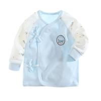 新生儿系带和尚衣服 婴儿内衣纯棉护手上衣 男