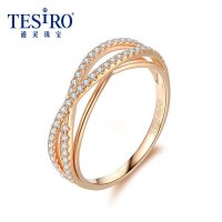 通灵珠宝(TESIRO) 罗马假日款 18K金镶嵌钻石