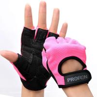 PROIRON 健身手套女士健身房半指运动手套哑