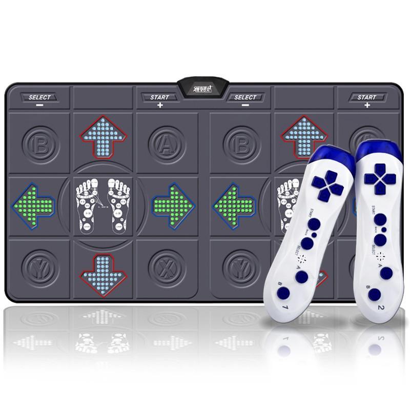 瘦身男女 256位 双人跳舞毯电视体感游戏机 电