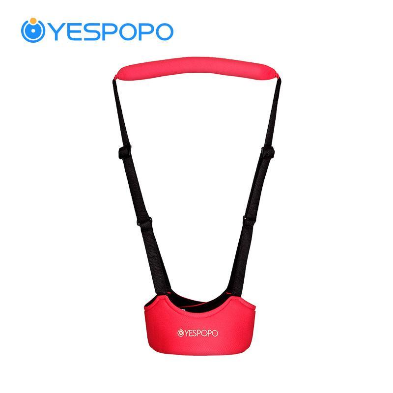 YESPOPO椰子宝宝婴儿学步带2016新款四季透气儿童提篮式两用多功能 中国红色