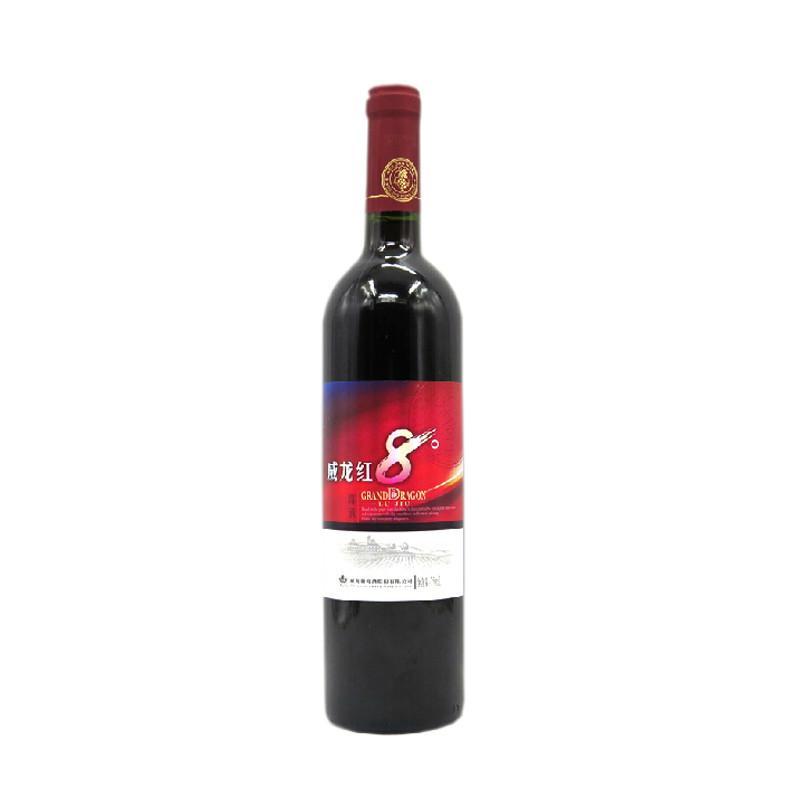【威龙系列】威龙红8°红葡萄酒 750ml图片,高
