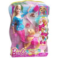 芭比娃娃正品 小女孩女孩 礼盒套装玩具 芭比贪