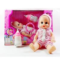 儿童过家家玩具201芭比仿真婴儿喝奶瓶发声娃