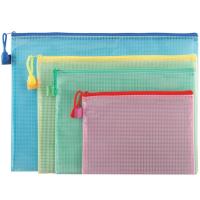 史泰博办公用品 STAPLES A4 网格拉链袋330