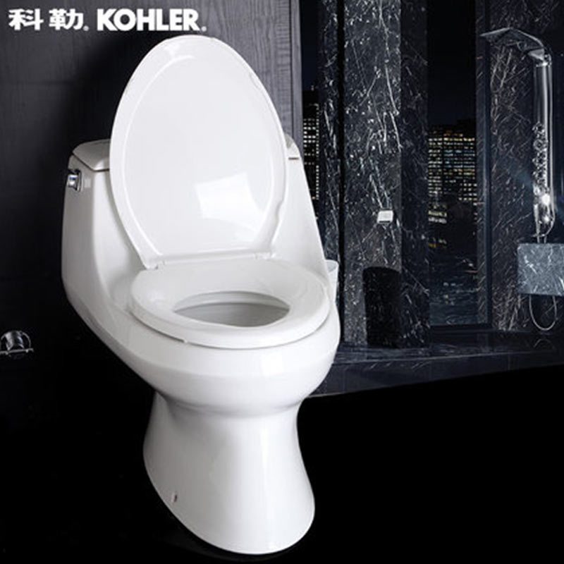 科勒(kohler)马桶连体座便器 圣拉菲尔缓降抽水马桶五级旋风k-5527t