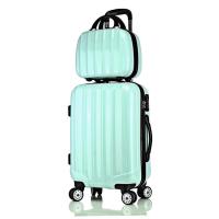 Amlenker红色子母箱 拉杆箱万向轮 旅行箱行李