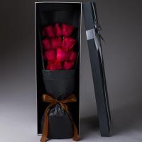 鲜花礼盒11朵红玫瑰礼盒生日鲜花速递杭州北