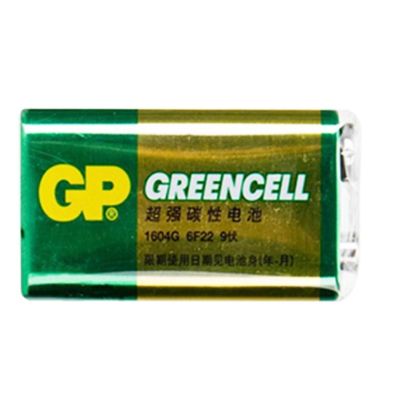 超霸碳性电池6F22 超霸9伏电池GP1604G-S 超