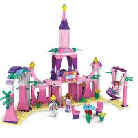 COGO童话公主城堡拼装积木儿童益智拼插积木