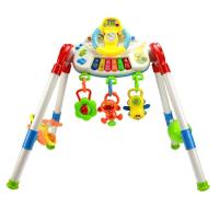 新生儿健身架 摇铃 游戏盘 电子琴 四合一玩具