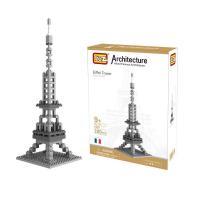 loz俐智 世界著名建筑物拼装玩具 巴黎铁塔 93