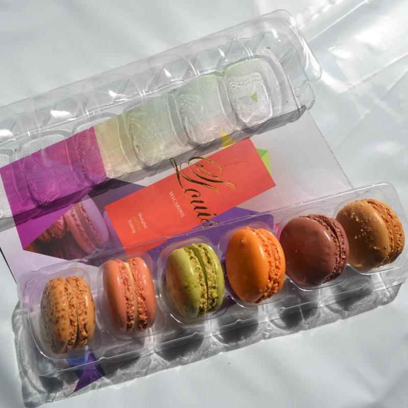 正宗法国进口 马卡龙6粒60G简装超值法式下午