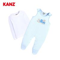 KANZ婴儿连体衣0-3-6个月婴儿衣服春装新生儿
