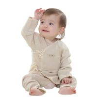 婴幼儿衣服四季新款 婴儿衣服 天然有机彩棉套