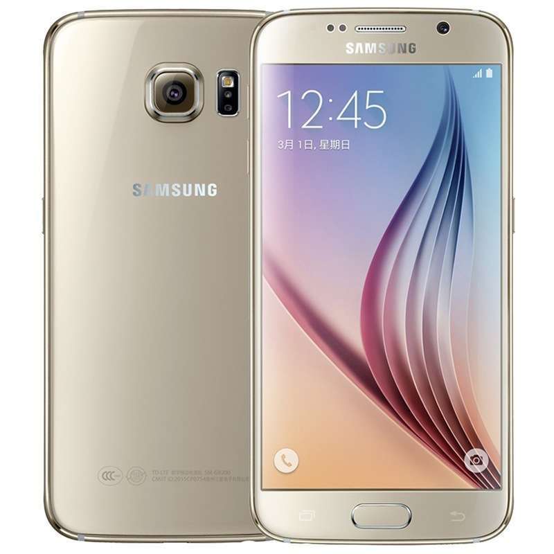 三星 Galaxy S6（G9200）32G版 铂光金 全网通4G手机 双卡双待