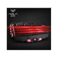 狼蛛暗裔剑魔 三色背光键盘 呼吸灯发光电竞专